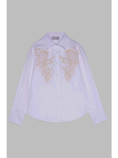 Shirt with embroidery ERMANNO FIRENZE | D48EK024E35MFB2010797